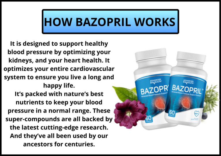 HOW BAZOPRIL WORKS